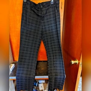 Lee Brand Knit Plaid Woman's Trousers